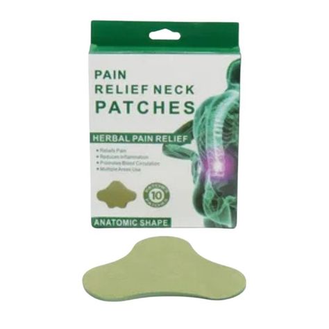 Pack De 10 Parche Para Aliviar Los Dolores De Cuello-0