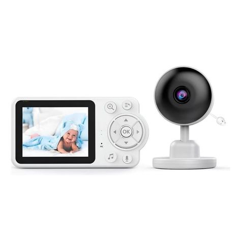 Cámara Baby Video Monitor Bebes Micrófono Cámara Para Bebes-0