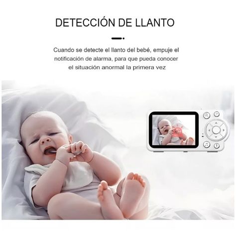Cámara Baby Video Monitor Bebes Micrófono Cámara Para Bebes-1