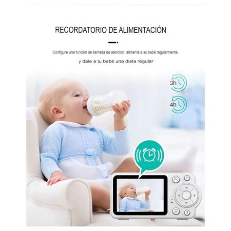 Cámara Baby Video Monitor Bebes Micrófono Cámara Para Bebes-2