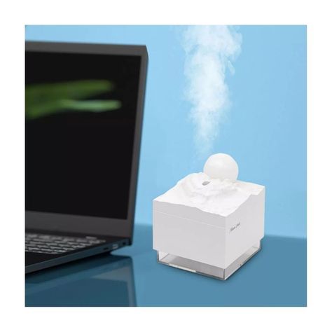 Humidificador De Aire Escritorio Luz Nocturna Niebla Usb-1