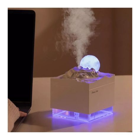 Humidificador De Aire Escritorio Luz Nocturna Niebla Usb-2