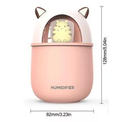 Humidificador De Aire Eléctrico Usb Rosado-3