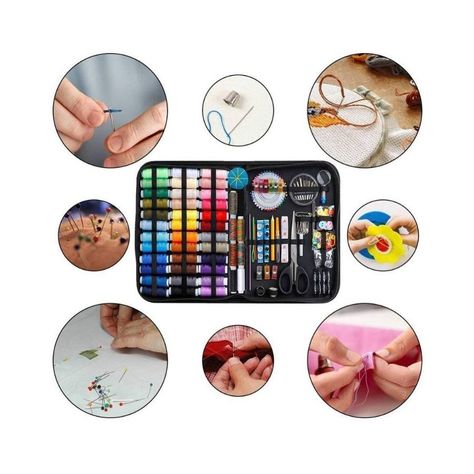 Kit Set de Costura Costurero Completo con Estuche-2