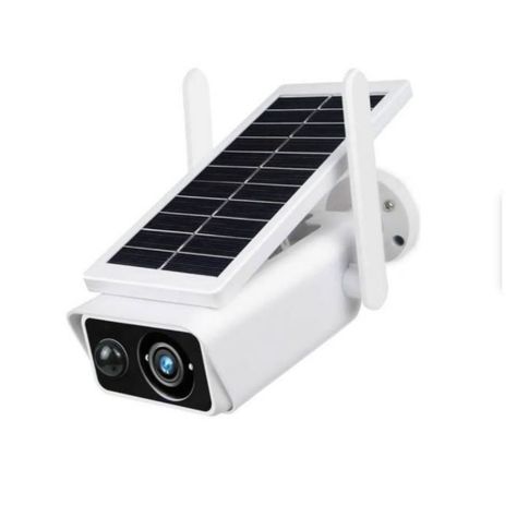 Cámara De Seguridad Solar Al Aire Libre 1080p-0