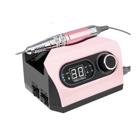 Pulidor Drimel Eléctrico Pantalla Digital 6 Brocas Manicura-0
