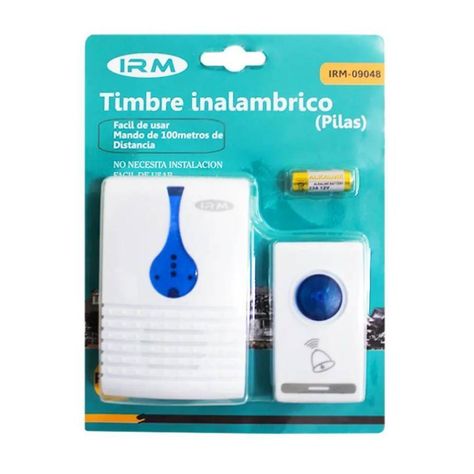 Timbre Inalámbrico a Pilas IRM-0