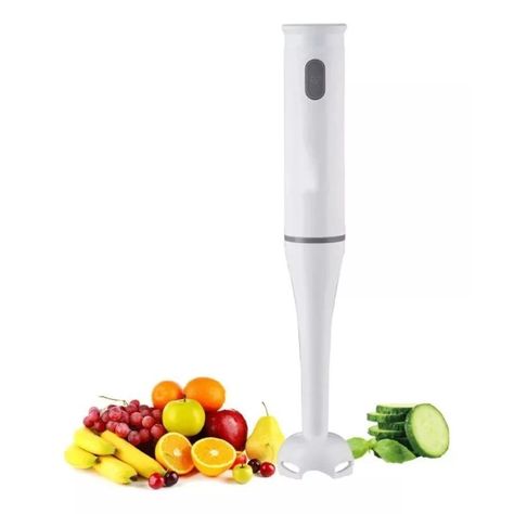Batidora De Mano Mezclador De Inmersión 300w Cuchilla Acero-2