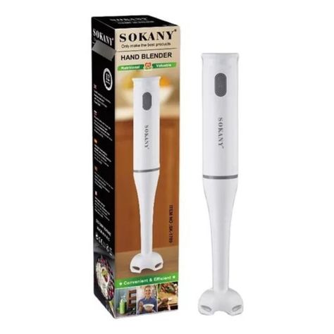 Batidora De Mano Mezclador De Inmersión 300w Cuchilla Acero-3