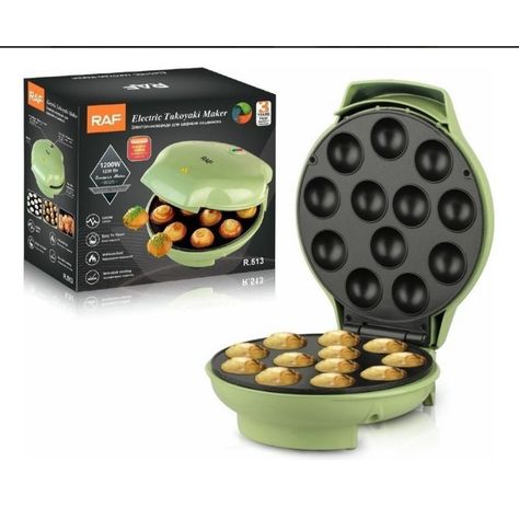 Maquina Pastelera para Mini Cupcakes Takoyaki Antiadherente-2