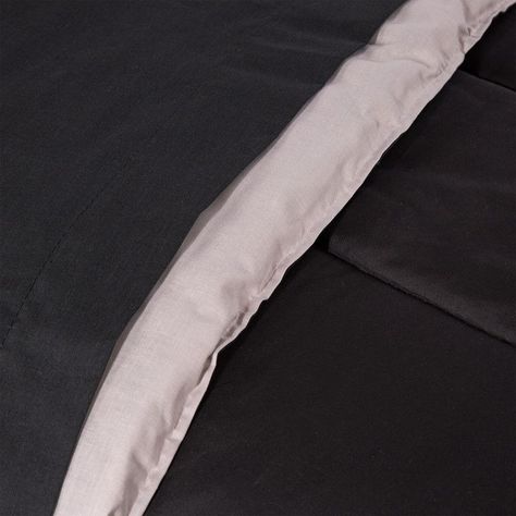 COMBO 26 PLUMON BICOLOR NEGRO GRIS 1.5 PLAZAS-4
