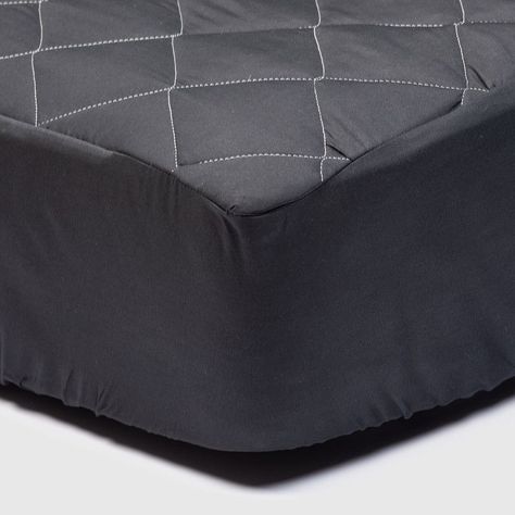 Cubrecolchon Negro Arthome King-0