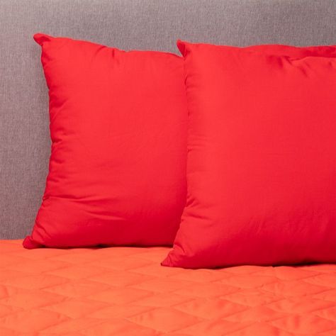 Pack 2 Almohadas + Sabana Roja 2 Plazas Arthome-5