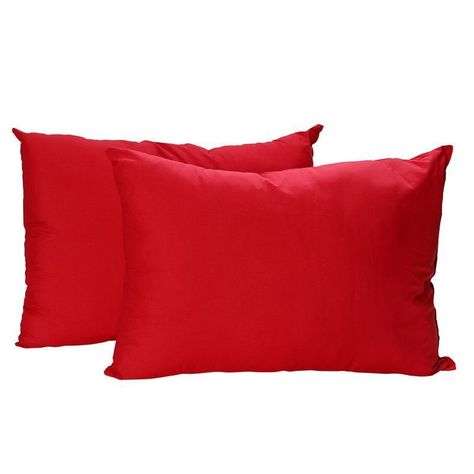 Pack 2 Almohadas + Sabana Roja 2 Plazas Arthome-4