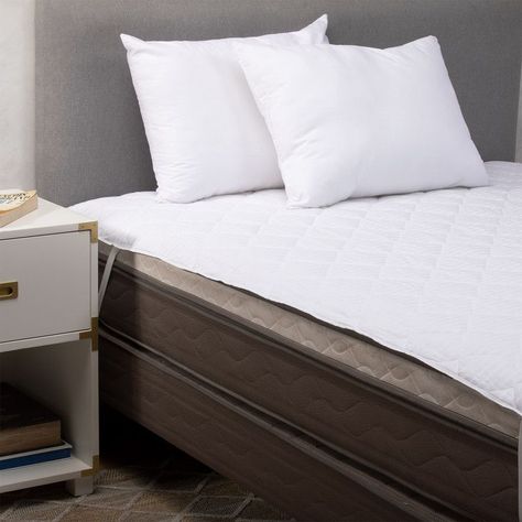 Pack 2 Almohadas Blanca + Cubrecolchon Blanco 2 Pl Arthome-1