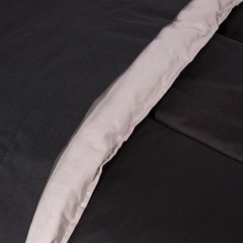 COMBO 56 PLUMON BICOLOR GRIS NEGRO 2 PLAZAS-4