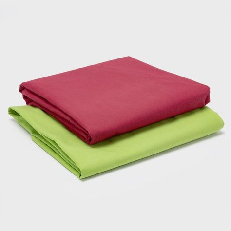 PACK 2 SABANAS ARTHOME VERDE + ROJO 1 PLAZA-0