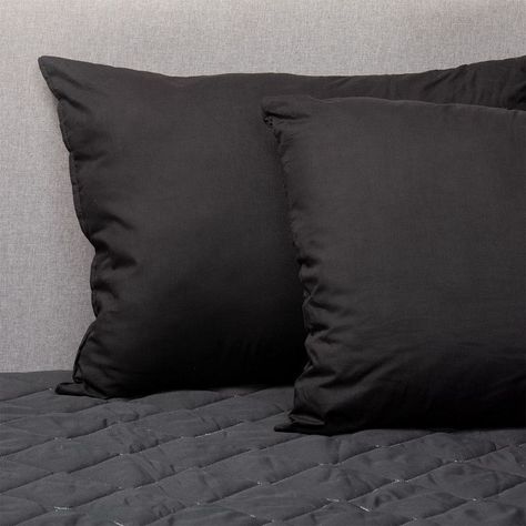 Pack 2 Almohadas Color Negro Arthome 50 x 70 cm-1