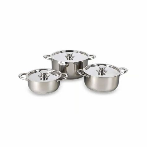 BATERIA DE COCINA WENS 6 PIEZAS ACERO INOXIDABLE-0