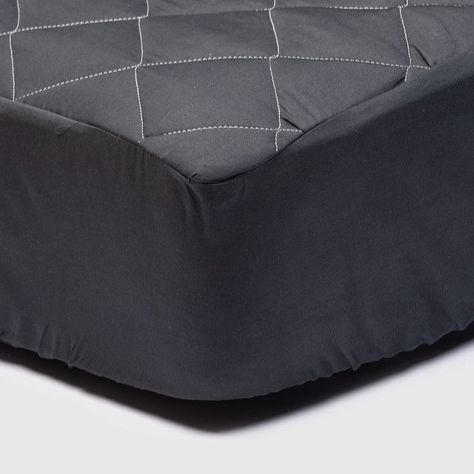Pack 2 Almohadas Negro + Cubrecolchon Negro 2 Pl Arthome-4