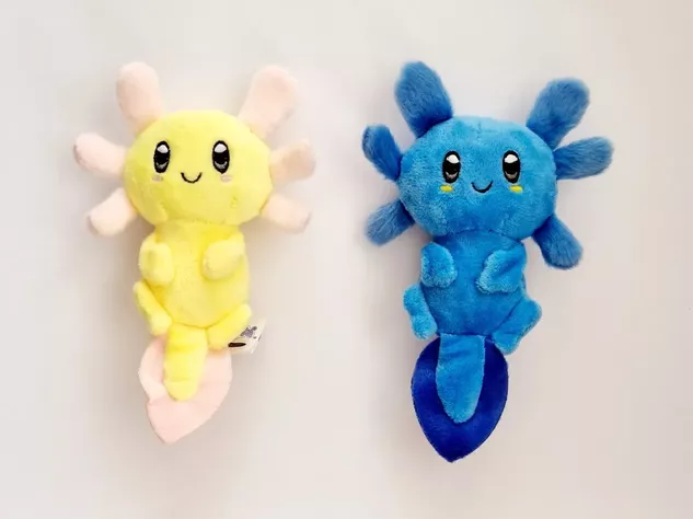 Peluche Ajolote Blu / Axolote / Juguete Kawaii / Naspyta-5
