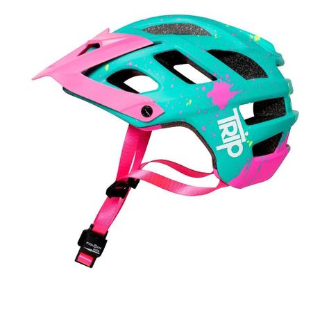 Casco Bicicleta Enduro Euphoria Blue/Pink-2