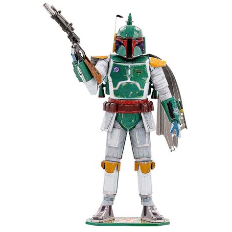 Star wars boba fett premium puzzle 3d metal earth lucasfilm-0