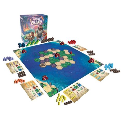 Survive the island juego de mesa-2