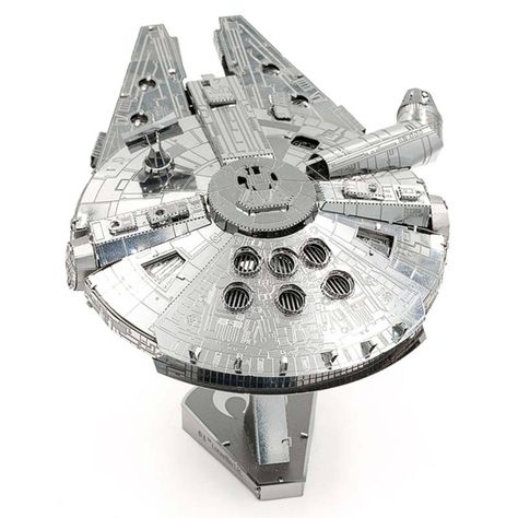 Star wars millennium falcon puzzle 3d metal earth iconx-2
