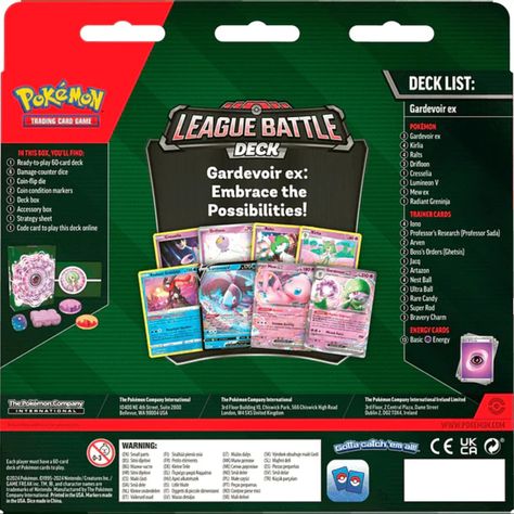 Gardevoir ex league battle deck inglés-2