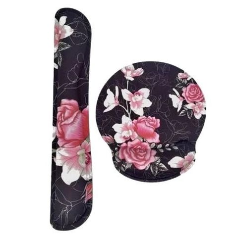 Reposa Muñecas Para Teclado + Mouse Pad Con Apoya Muñeca-0