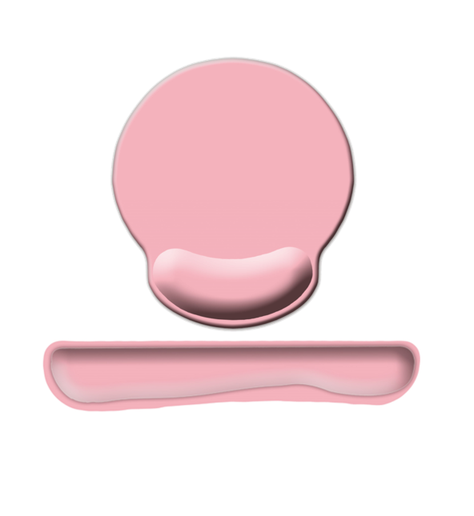 Reposa Muñecas Para Teclado + Mouse Pad Con Apoya Muñeca-0