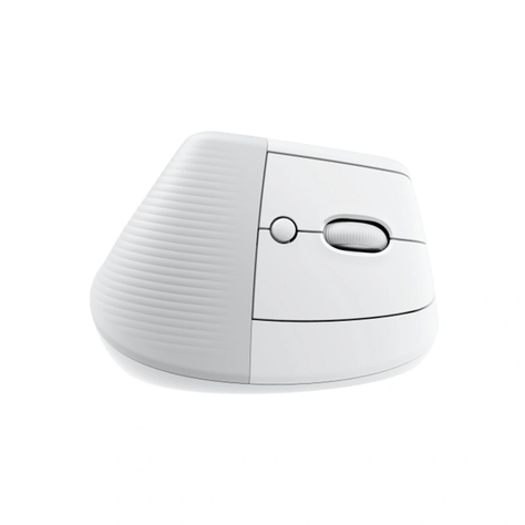 Mouse Ergonómico Logitech Lift Vertical White Wireless-1