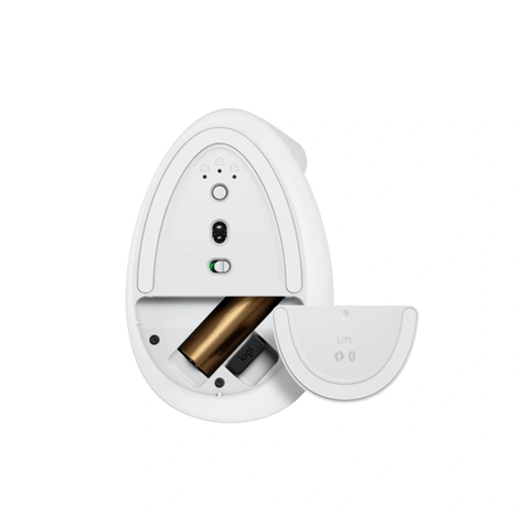 Mouse Ergonómico Logitech Lift Vertical White Wireless-4