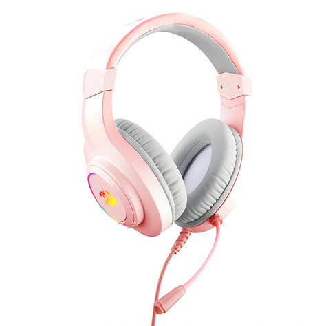 Audífono Redragon H260 Hylas Pink RGB-3