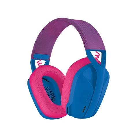 Audífono Logitech G435 Blue / Raspberry Wireless-0