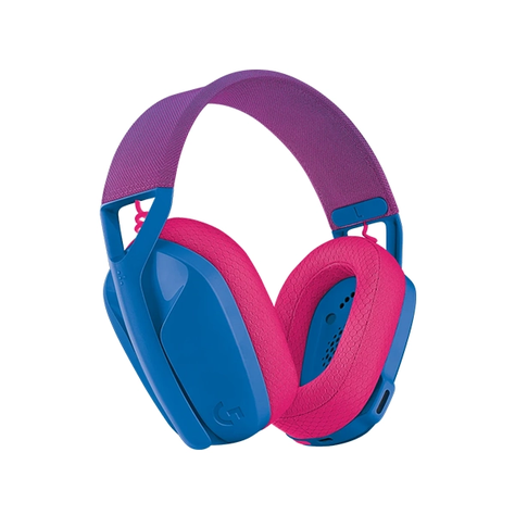 Audífono Logitech G435 Blue / Raspberry Wireless-1