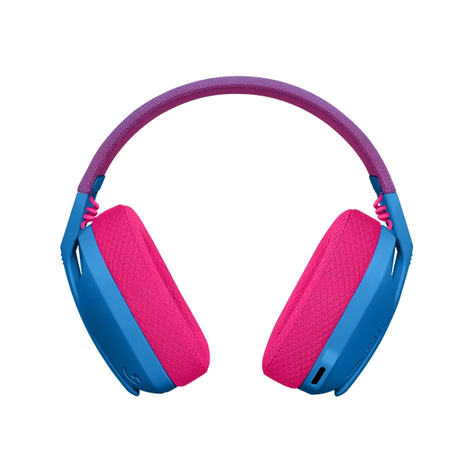 Audífono Logitech G435 Blue / Raspberry Wireless-2
