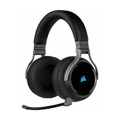Audífono Corsair Virtuoso RGB Black Wireless-0