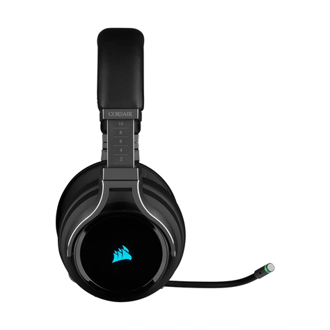 Audífono Corsair Virtuoso RGB Black Wireless-1