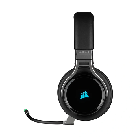 Audífono Corsair Virtuoso RGB Black Wireless-2