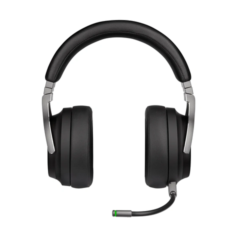 Audífono Corsair Virtuoso RGB Black Wireless-4