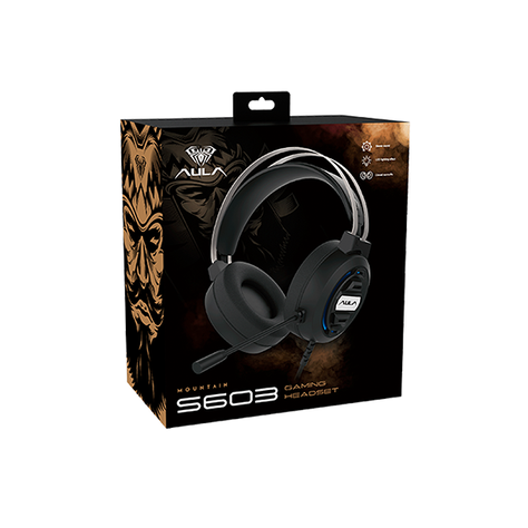 Audífono Gamer Aula Mountain S603-4