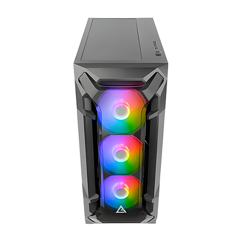 Gabinete Antec DF600 Flux Black Mid Tower-2