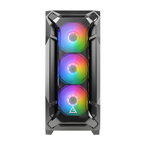 Gabinete Antec DF600 Flux Black Mid Tower-3