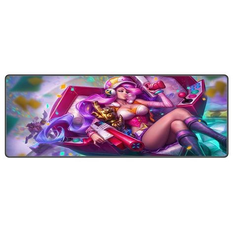Mouse Pad Miss Fortune Arcade League Of Legends XL 800x300mm-0