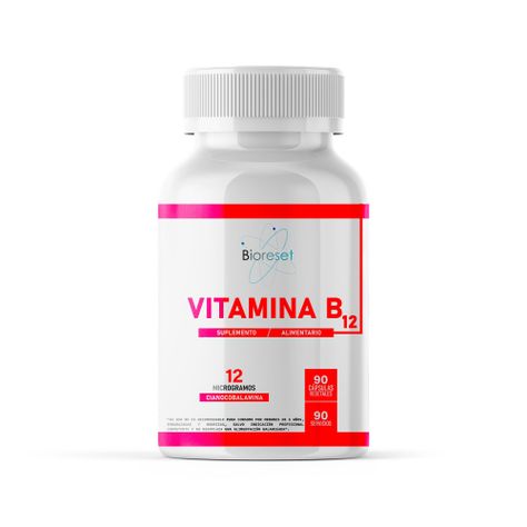 VITAMINA B12 12mcg [90 Cápsulas | 90 Servicios]-0