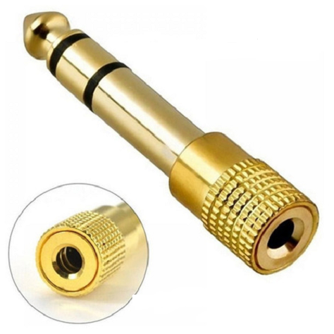 Adaptador audio jack de 3.5mm a 6.5mm-1