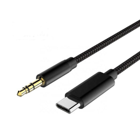 Cable Auxiliar conexión tipo USB C a jack de 3.5 mm-0