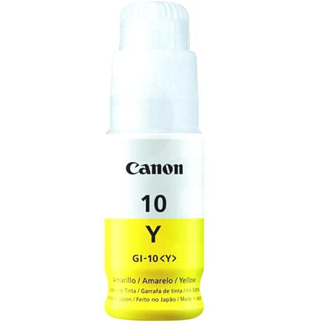 Botella de tinta Canon GI-10 Yellow-0